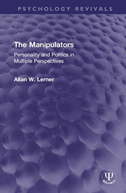 Book cover of: Manipulators. By: Allan W. Lerner