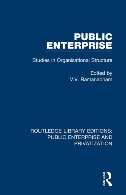 Book cover of: Public Enterprise. By: V. V. Ramanadham