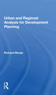 Book cover of: Urban And Regional Analysis For Development Planning. By: Richard Rhoda