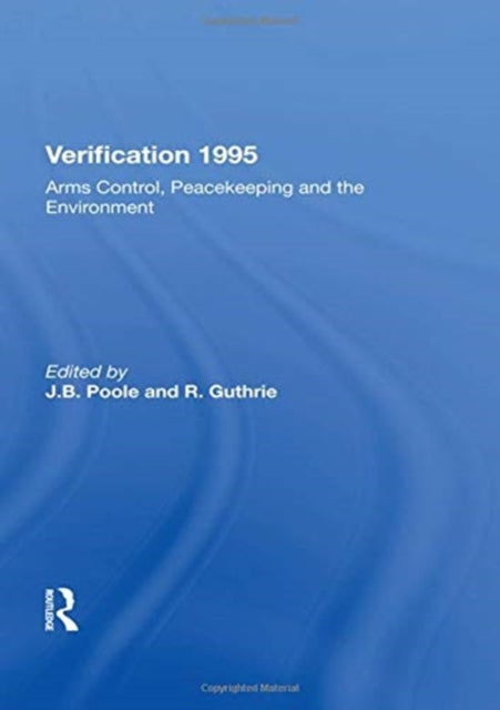 Book cover of: Verification 1995. By: J. B. Poole