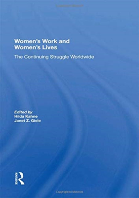 Women's Work And Women's Lives