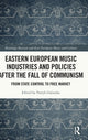 Book cover of: Eastern European Music Industries and Policies after the Fall of Communism. By: Patryk Galuszka