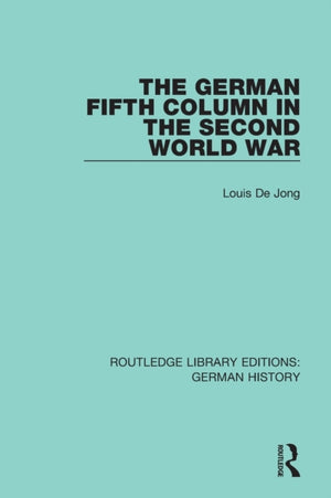 German Fifth Column in the Second World War