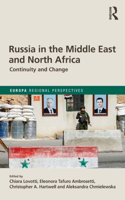 Book cover of: Russia in the Middle East and North Africa. By: Chiara Lovotti