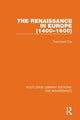 Book cover of: Renaissance in Europe. By: Cox, Trenchard