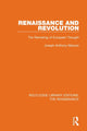 Book cover of: Renaissance and Revolution. By: Joseph Anthony Mazzeo