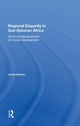 Book cover of: Regional Disparity In Subsaharan Africa. By: Assefa Mehretu