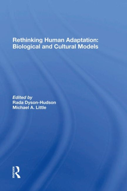 Book cover of: Rethinking Human Adaptation