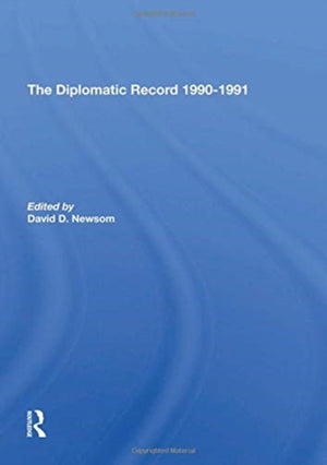The Diplomatic Record 19901991