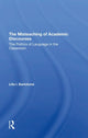 Book cover of: Misteaching Of Academic Discourses. By: Lilia I. Bartolome