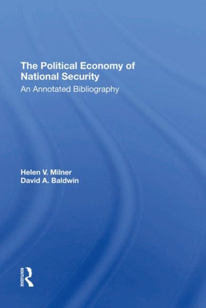 The Political Economy Of National Security