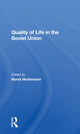 Book cover of: Quality Of Life In The Soviet Union. By: Horst Herlemann