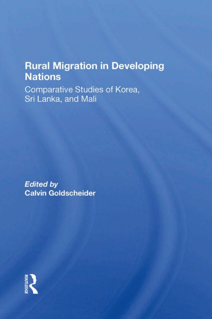 Book cover of: Rural Migration In Developing Nations