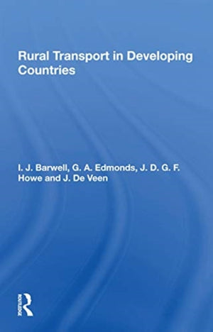 Rural Transport In Developing Countries