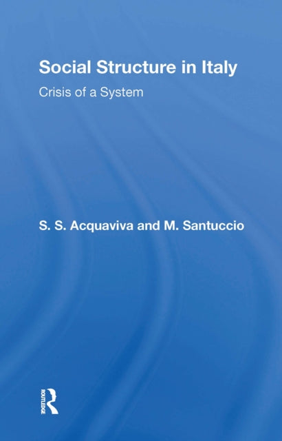 Social Structure In Italy