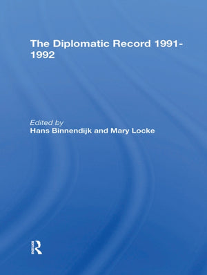 The Diplomatic Record 19911992
