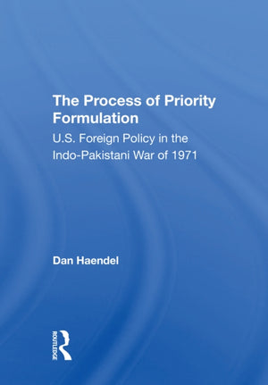 The Process Of Priority Formulation