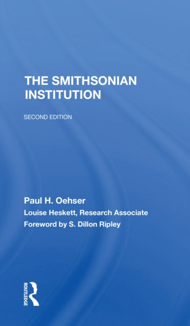 Book cover of: Smithsonian Institution. By: Paul H. Oehser