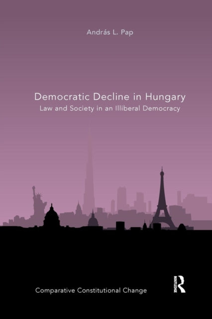 Book cover of: Democratic Decline in Hungary. By: András L. Pap