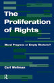 Book cover of: Proliferation Of Rights. By: Carl Wellman