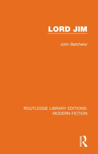 Book cover of: Lord Jim. By: John Batchelor