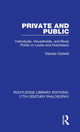 Book cover of: Private and Public. By: Daniela Gobetti