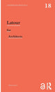 Book cover of: Latour for Architects