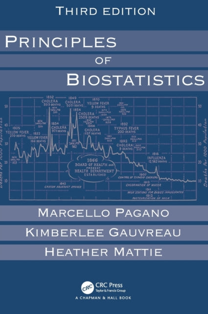 Book cover of: Principles of Biostatistics. By: Marcello Pagano