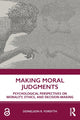 Book cover of: Making Moral Judgments. By: Donelson Forsyth