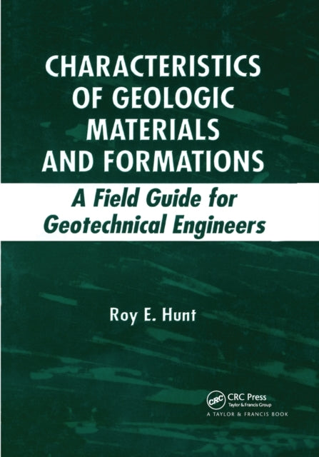 Characteristics of Geologic Materials and Formations