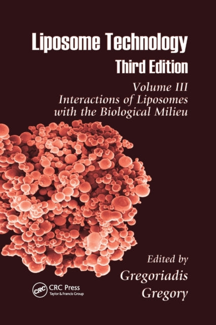 Book cover of: Liposome Technology. By: Gregory Gregoriadis