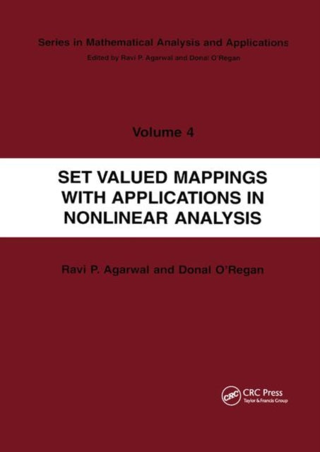 Set Valued Mappings with Applications in Nonlinear Analysis