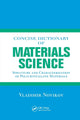 Book cover of: Concise Dictionary of Materials Science. By: Vladimir Novikov