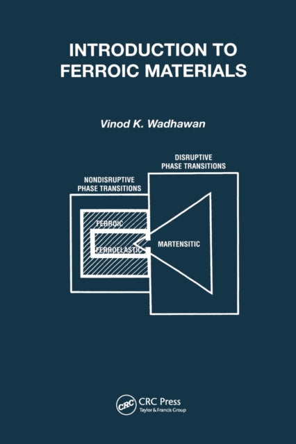 Book cover of: Introduction to Ferroic Materials. By: Vinod Wadhawan