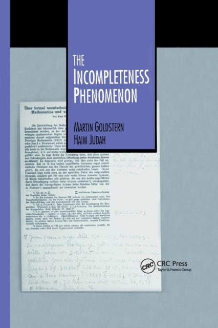 Book cover of: Incompleteness Phenomenon. By: Martin Goldstern
