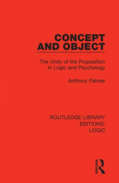 Concept and Object