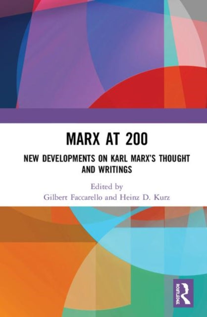 Book cover of: Marx at 200. By: Gilbert Faccarello