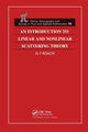 Book cover of: Introduction to Linear and Nonlinear Scattering Theory. By: G. F. Roach