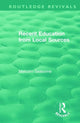 Book cover of: Recent Education from Local Sources. By: Malcolm Seaborne