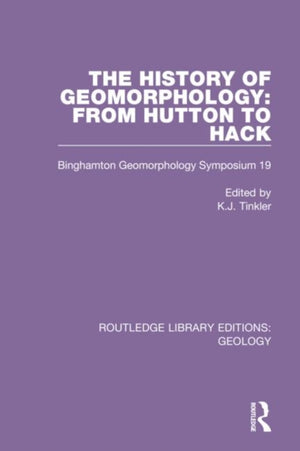 History of Geomorphology