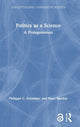 Book cover of: Politics as a Science. By: Philippe C. Schmitter