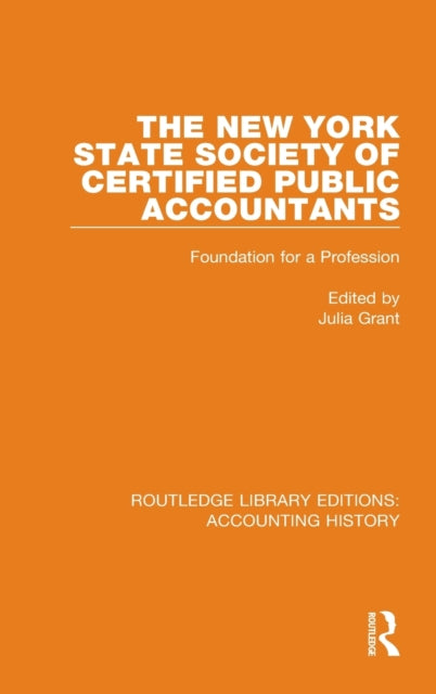 Book cover of: New York State Society of Certified Public Accountants. By: Julia Grant