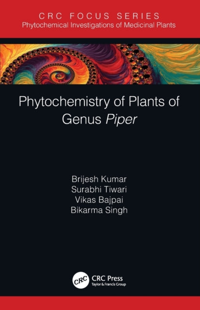 Book cover of: Phytochemistry of Plants of Genus Piper. By: Brijesh Kumar