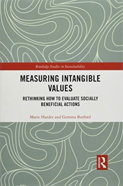 Book cover of: Measuring Intangible Values. By: Marie Harder