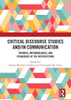 Book cover of: Critical Discourse Studies and/in Communication. By: Susana Martínez Guillem
