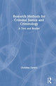 Book cover of: Research Methods for Criminal Justice and Criminology. By: Christine Tartaro