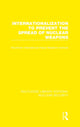 Book cover of: Internationalization to Prevent the Spread of Nuclear Weapons. By: Stockholm International Stockholm International Peace Research Institute