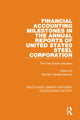 Book cover of: Financial Accounting Milestones in the Annual Reports of United States Steel Corporation. By: Richard G. J. Vangermeersch
