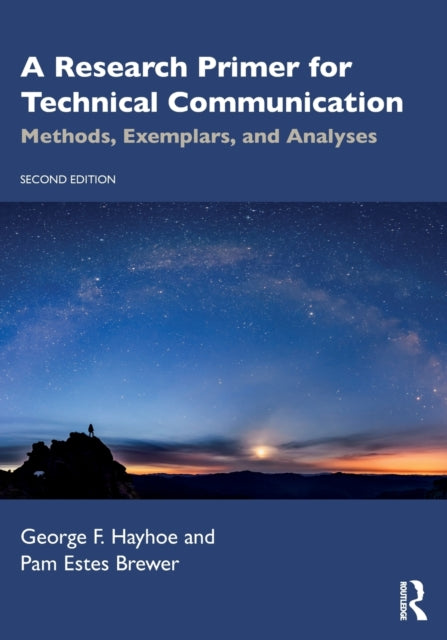 Book cover of: Research Primer for Technical Communication. By: George F. Hayhoe