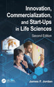Book cover of: Innovation, Commercialization, and Start-Ups in Life Sciences. By: James F. Jordan
